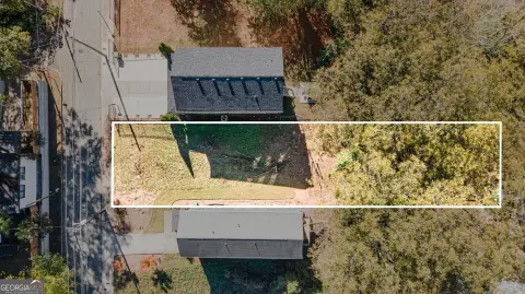 Cleared Lot Near Mercedes-Benz Stadium