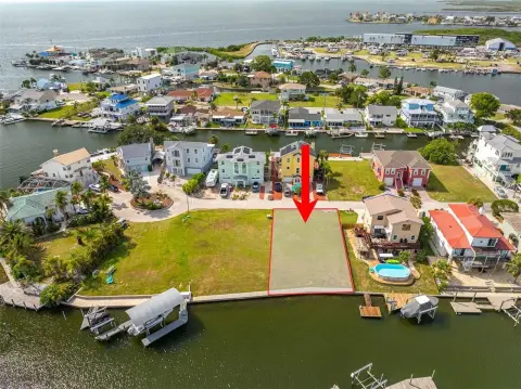 Cleared Canal-Front Waterfront Lot