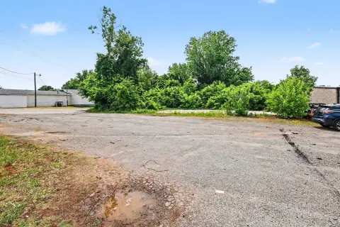 Corner Commercial Land With Existing Slab