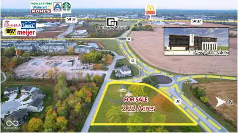 Noblesville Land on High-Visibility Corridor