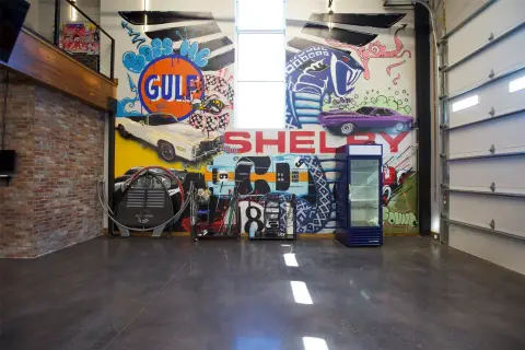 Furnished Garage Unit with Auto Lifts