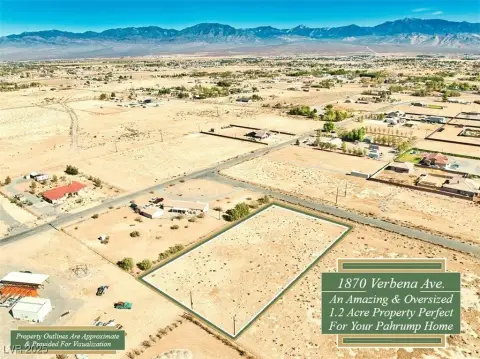 Pahrump Land with Mountain Views