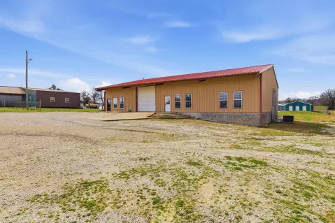 Gym Building With Overhead Doors