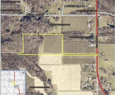 25.41 Acres in Spencer, IN