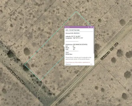 Rio Rancho Land Opportunity