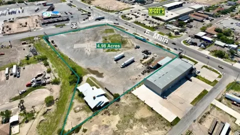 Eagle Pass Commercial Corner Lot