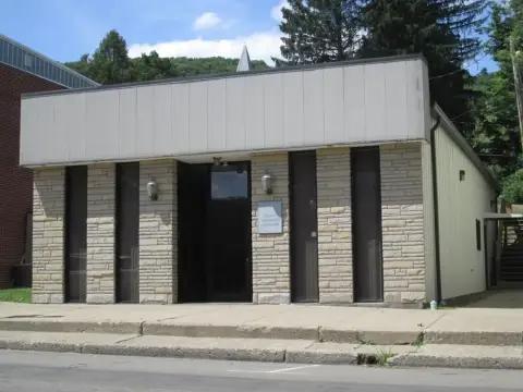 Unique Woodwork Commercial Building
