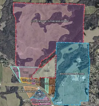 Bolivar, TN Land For Sale