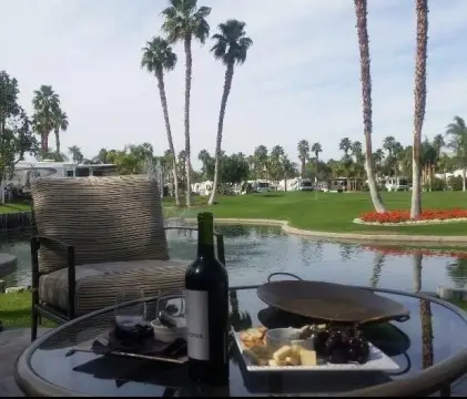 Furnished Golf Course RV Lot