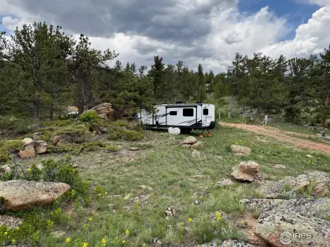 Red Feather Lakes Campsite with Views