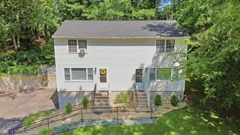 Side-by-Side Duplex with Garages