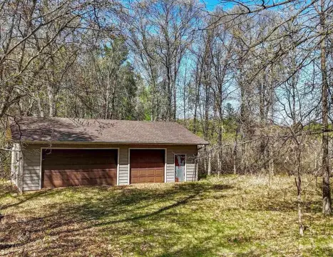 Wooded Lot with Garage