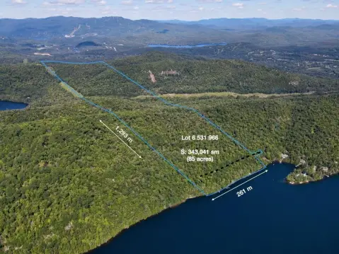 Waterfront Land with Private Shoreline
