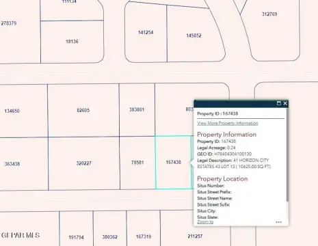 Horizon City Vacant Lot