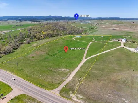 12+ Acre Lot Near Sturgis