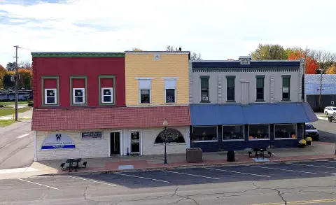 Mixed-Use Building with Apartments