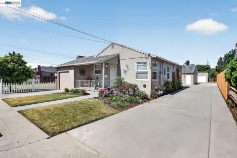 Duplex with Detached Two-Car Garage