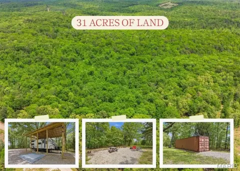 Secluded Recreational Land with Camper