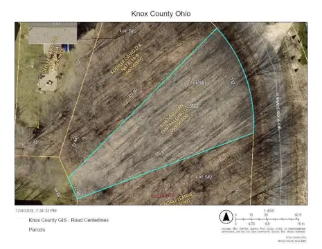 Land For Sale, Howard, OH