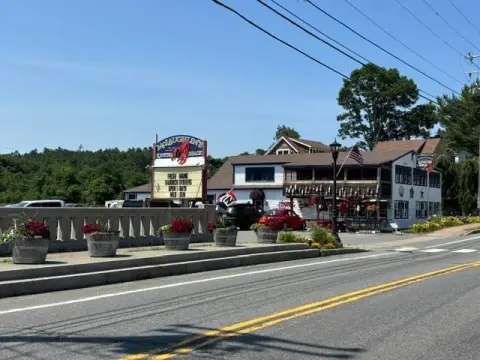 Two-Story Restaurant with Ocean Views