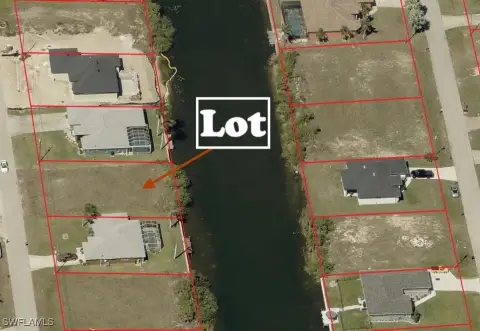 Waterfront Canal Lot in Cape Coral