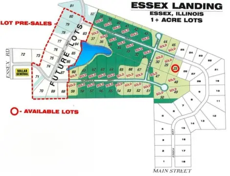 Essex Landing Subdivision Land