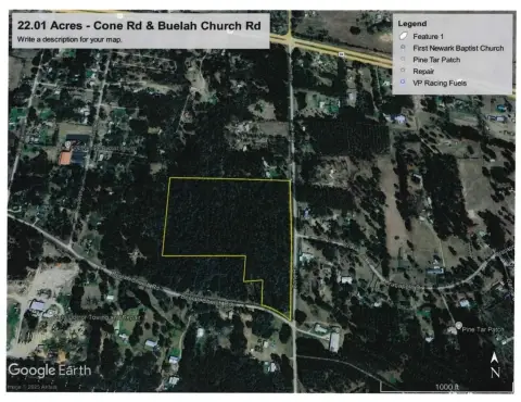 22-Acre Wooded Land Parcel