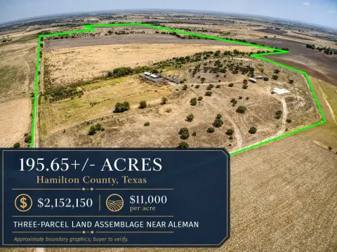 Contiguous Agricultural Land with Improvements