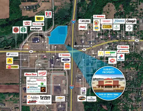 Retail Space with Warehouse Storage