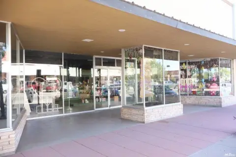 Retail Storefront with Display Windows