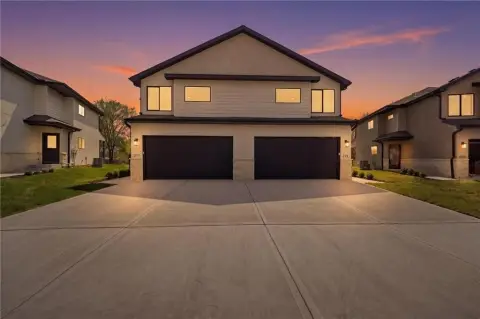 Two-Story Duplex Under Construction