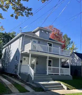 Two-Unit Duplex with Deck