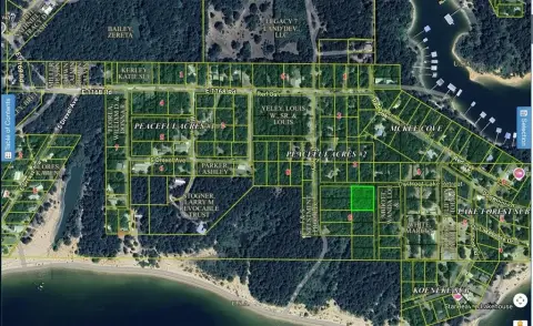 Lake Eufaula Wooded Residential Lot