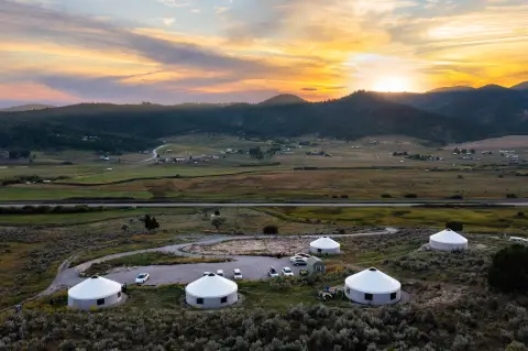 Five-Yurt Campground