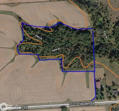 Sperry, Iowa Timber Hunting Land