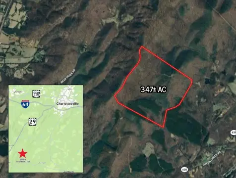 347-Acre Land Parcel in Schuyler, VA