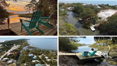 Alligator Point Bay Lot with Dock