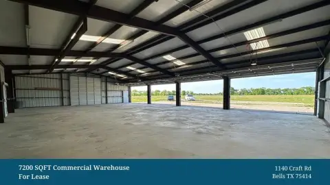 Bells, TX Warehouse Opportunity