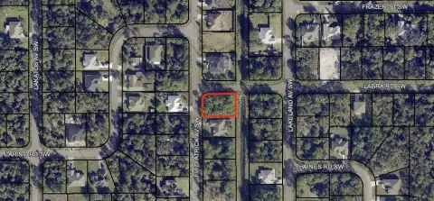 Residential Corner Lot in Palm Bay