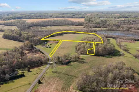 Statesville Land Parcel by Creek