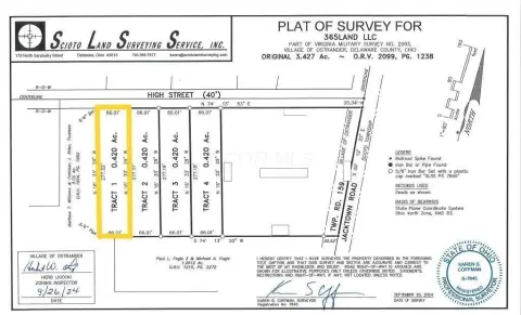 Residential Land in Ostrander, OH