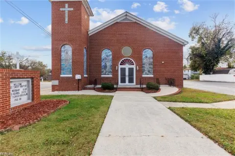 Two-Story Brick Church