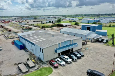 Houma Industrial Complex with Cranes