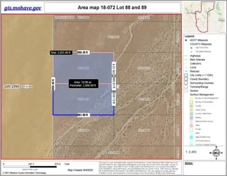 10 Acres in Gateway Acres