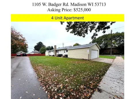 4-Unit Apartment Building