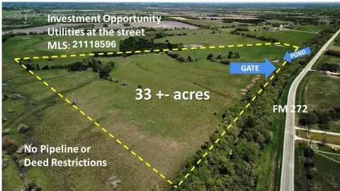 Pasture Land with Stock Pond