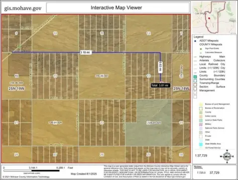 Land in Dolan Springs, AZ