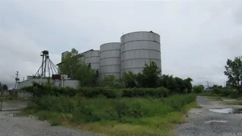 Warehouse with Bulk Storage Tanks
