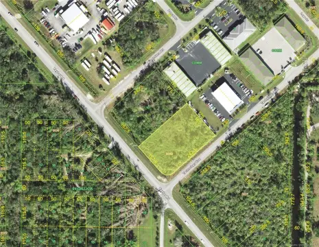 Commercial Corner Lot Near I-75