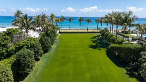 Palm Beach Oceanfront Corner Lot